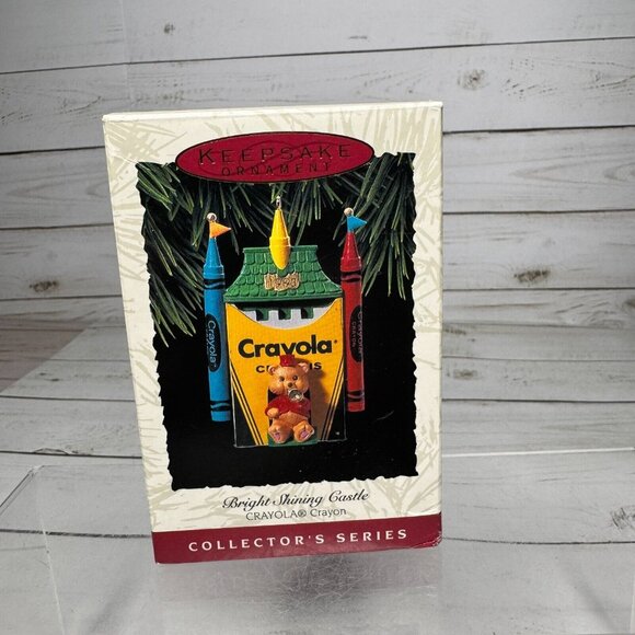 Crayola Hallmark Keepsake Bright Series Ornaments Lot of 3 Carols Castle Swing - Picture 14 of 16